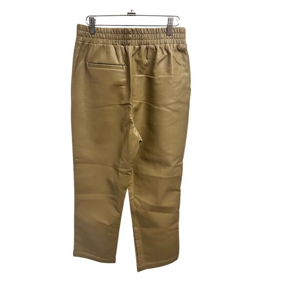 Smash + Tess Murphy Vegan Leather Pant in Taupe - Picture 3 of 7